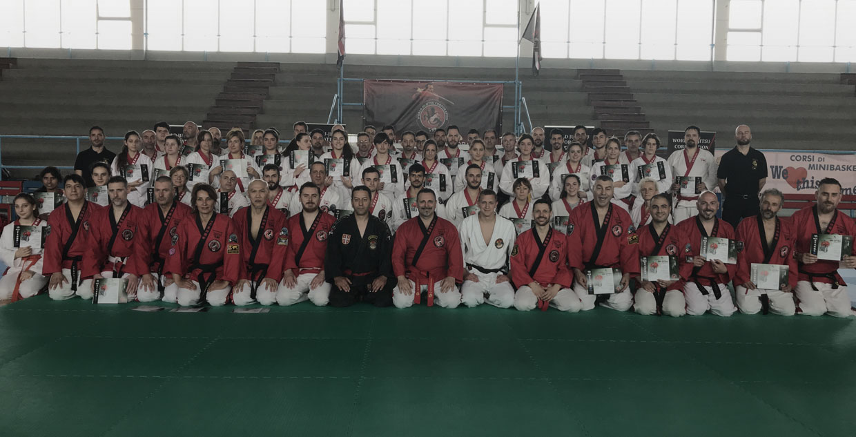 INTERNATIONAL KISHIDŌ JU-JITSU SEMINAR & DAN AWARDS – MONTECATINI TERME, ITALY (2018) INTERNATIONAL KISHIDŌ JU-JITSU SEMINAR & DAN AWARDS – MONTECATINI TERME, ITALY (2018)